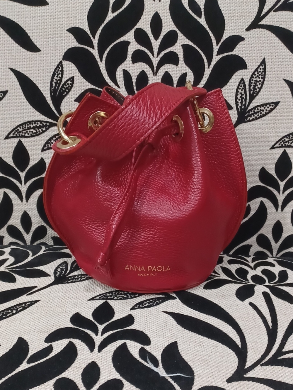 Anna Paola Mini Bucket Handbag